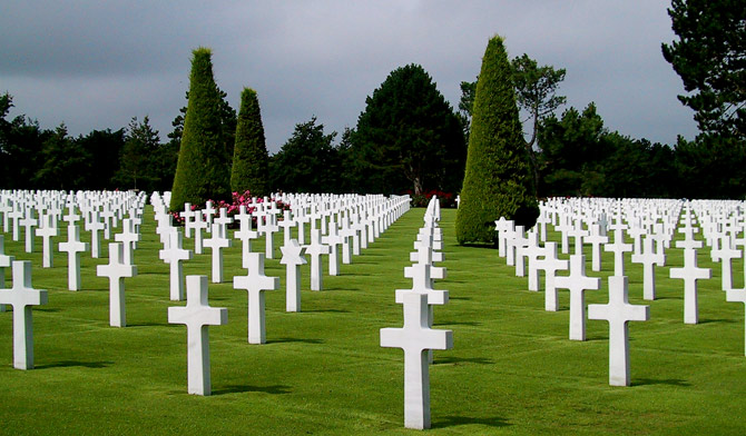 Omaha-beach-cemetery
