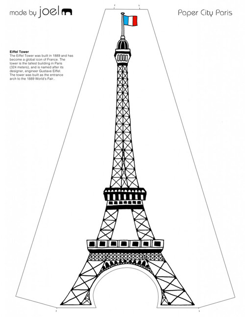 Paper-City-Paris-Eiffel-Tower-Template-791x1024